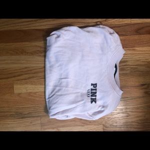 light pink PINK sweatshirt